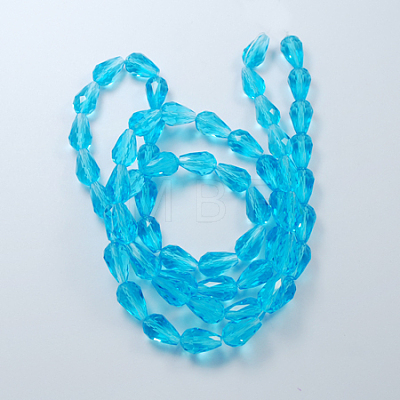 Glass Beads Strands X-GLAA-R024-15x10mm-7-1