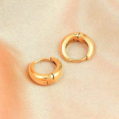 316 Surgical Stainless Hoop Earrings LS-EJEW-C160-06B-G-1