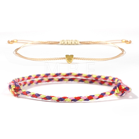 2Pcs Adjustable Bracelet Set PP9415-1-1