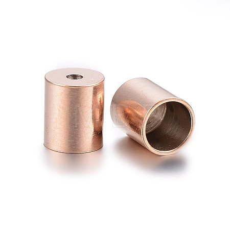 Ion Plating(IP) 304 Stainless Steel Cord Ends STAS-H467-09RG-4mm-1