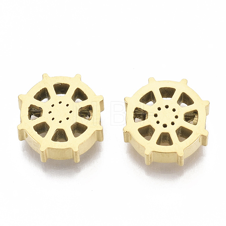 304 Stainless Steel Beads STAS-S079-170B-G-1