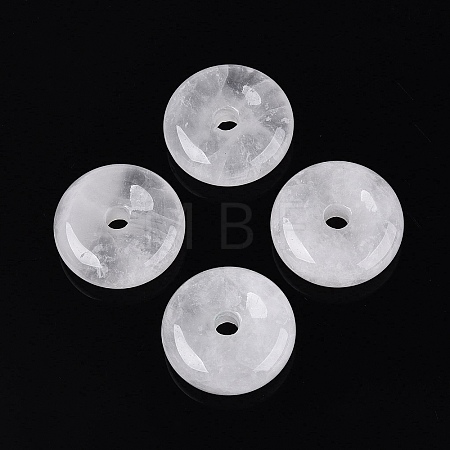Natural Quartz Crystal Pendants G-Q601-30B-10-1