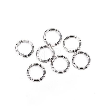 Tarnish Resistant 304 Stainless Steel Open Jump Rings STAS-D448-096P-4.5mm-1