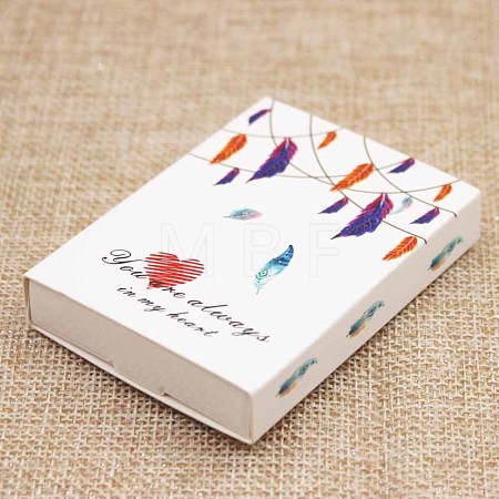 Kraft Paper Boxes and Necklace Jewelry Display Cards X-CON-L016-A01-1