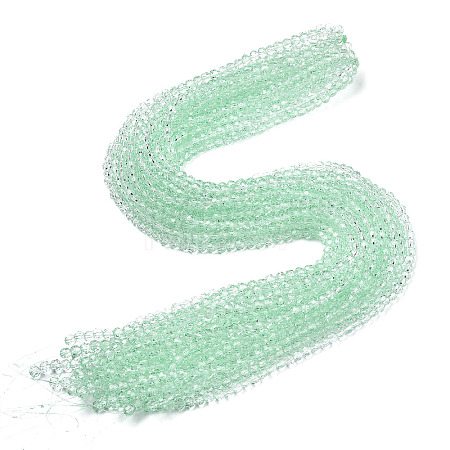 Transparent Glass Beads Strands GLAA-E036-07Z-02-1
