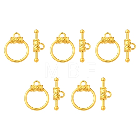 Alloy Toggle Clasps FIND-YW0002-21-1