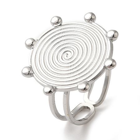 304 Stainless Steel Finger Rings RJEW-C109-04P-1