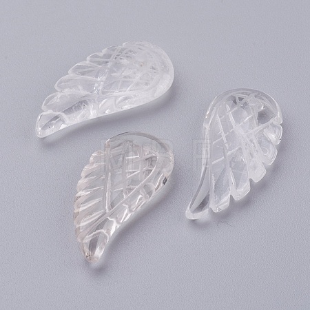 Natural Quartz Crystal Pendants X-G-E435-B-16-1