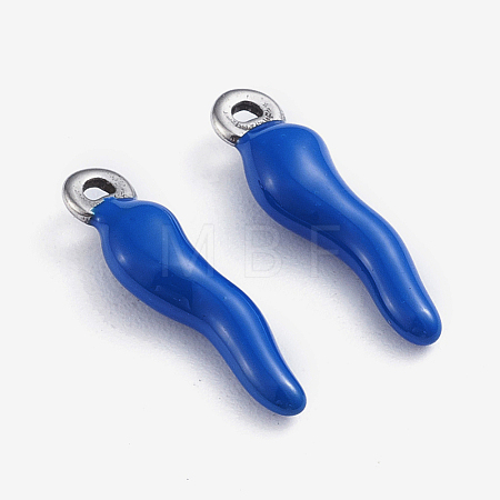 304 Stainless Steel Pendants STAS-I148-02P-02-1