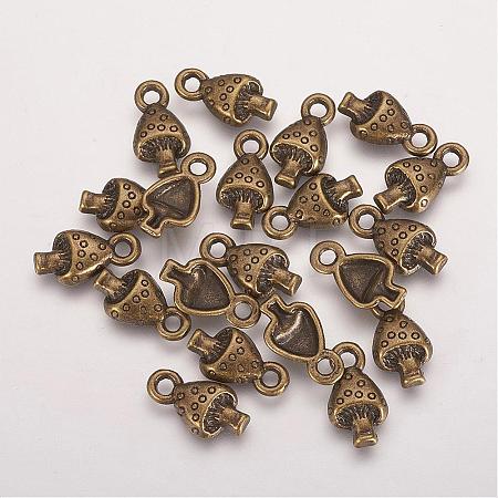 Tibetan Style Alloy Pendants TIBEP-0368-AB-FF-1
