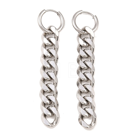 Non-Tarnish 304 Stainless Steel Huggie Hoop Earrings EJEW-JE04481-1
