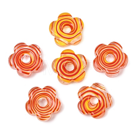 Handmade Lampwork European Beads LA-CBA1E53-01-1