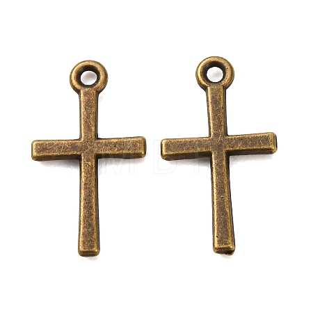 Cross Tibetan Style Alloy Pendants LS-TIBEP-R344-21AB-FF-1