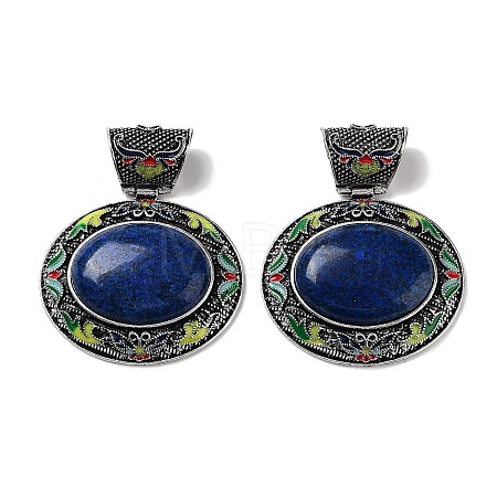 Natural Lapis Lazuli Pendants FIND-A041-03AS-01-1