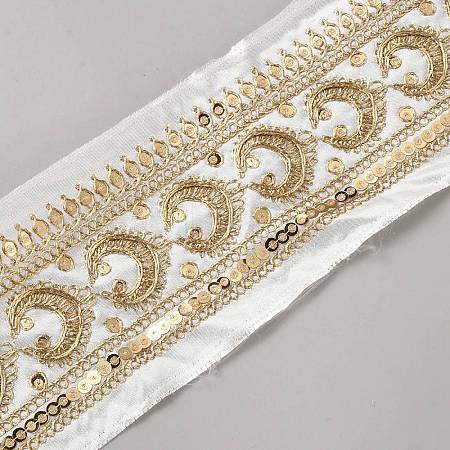 Vintage Jacquard Polyester Ribbon SRIB-WH20020-112C-1