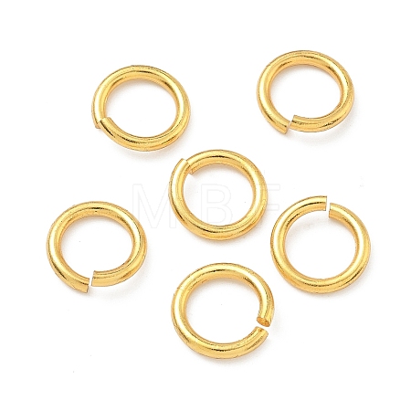 Brass Open Jump Rings KK-H532-43H-G-1