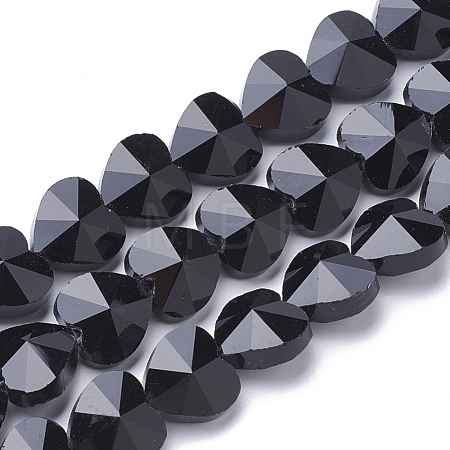 Transparent Glass Beads GLAA-Q066-14mm-A01-1