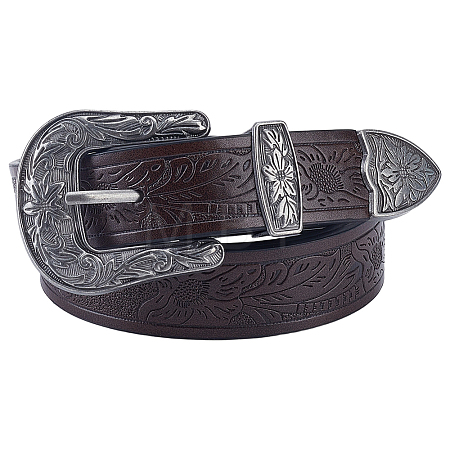 1Pc Retro PU Leather Chain Belts AJEW-CL0005-62-1