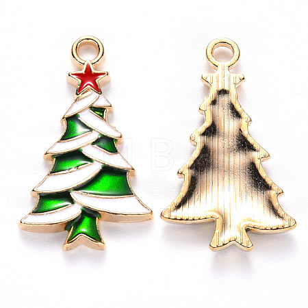 Alloy Enamel Pendants X-ENAM-S121-100-1