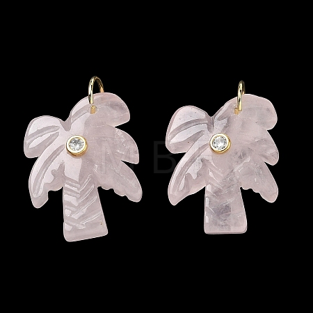 Natural Rose Quartz Carved Pendants GG-CBA67BD-02G-J-1