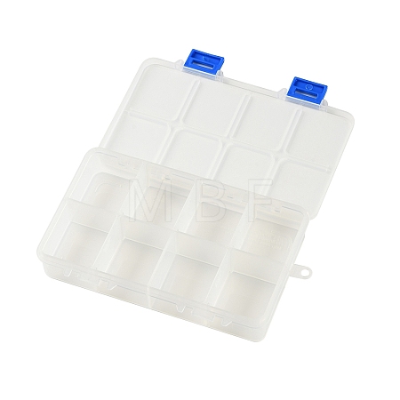(Defective Closeout Sale: Yellowing) 8-Gird Plasitc Organizer Storage Boxes CON-XCP0002-71-1