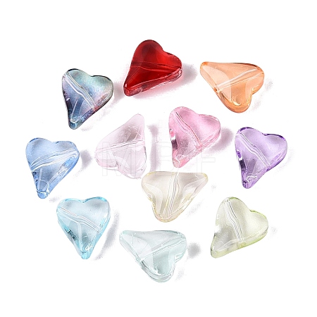 Transparent Glass Beads DGLA-N022-01-1