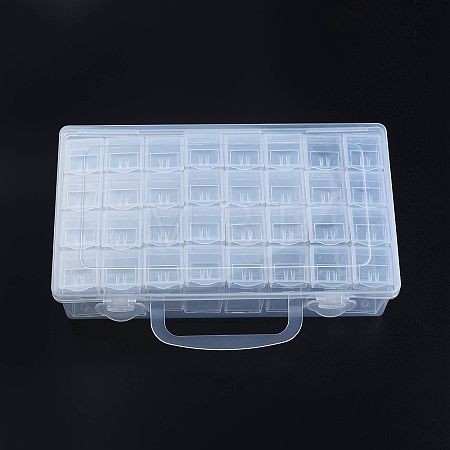 Plastic Bead Storage Containers CON-N012-08-1