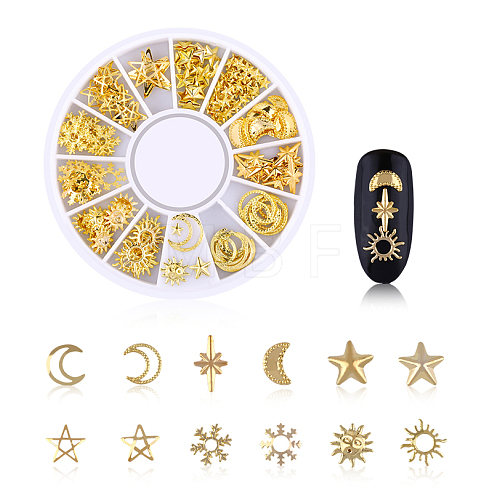 Alloy Cabochons MRMJ-S012-020D-1