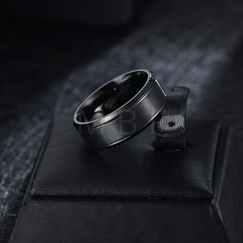 Titanium Steel Finger Rings for Men WG1765E-09-1