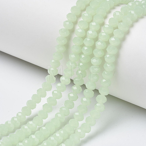 Glass Beads Strands EGLA-A044-J1mm-D01-1