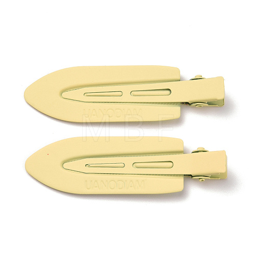 Baking Painted Iron Alligator Hair Clips PHAR-F014-02D-1