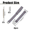 Nylon Watch Bands AJEW-WH0643-117C-2