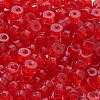 Transparent Colours Glass Seed Beads X-SEED-E001-T3x6mm-02-3