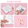 3 Inch 240-Pocket Strawberry Plastic Photocard Storage Albums with Press Stud AJEW-WH0752-817B-3
