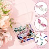 20Pcs 10 Colors Alloy Rhinestones Charms FIND-YW0010-95-2
