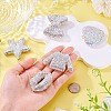 5Pcs 5 Styles Handmade Polymer Clay Pendants RB-BT0001-05C-6