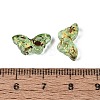 Picasso Transparent Glass Beads SEED-N012-05B-3