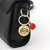 Alloy Enamel & 201 Stainless Steel Keychain KEYC-YW00091-01-5