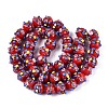 Handmade Gold Sand Lampwork Beads LAMP-N038-02C-2
