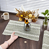 10Pcs Linen Cotton Heat Insulation Coasters AJEW-GO0005-54B-4