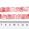 Cherry Quartz Glass Beads Strands G-T138-156-5