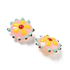 Baking Paint Glass Enamel Beads LAMP-S080-03A-3