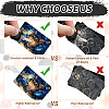 Plastic Waterproof Card Stickers STIC-WH0032-023-4