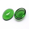 K9 Glass Cabochons Oval Flat Back Cabochons GGLA-L002D-04-1