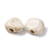 Two Tone Opaque Acrylic Beads X-MACR-Z002-01B-2