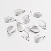 Shell 316 Surgical Stainless Steel Filigree Charms X-STAS-M258-13-1