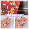 150Pcs 5 Colors Transparent Glass Beads GLAA-FH0001-80-6