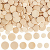 210Pcs 3 Styles Wooden Beads WOOD-PA0001-52-1