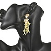 Glass Seed Beaded Stud Earrings for Women EJEW-MZ00781-02-2