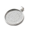 Alloy Pendant Cabochon Settings LS-PALLOY-A13349-P-NR-2